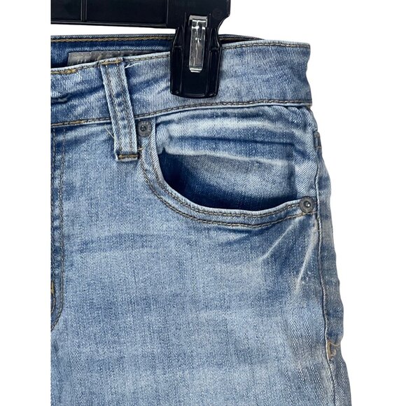 Aéropostale High Waisted Ankle Jegging 6 Light Wash Denim Casual Skinny Stretch - Picture 10 of 13